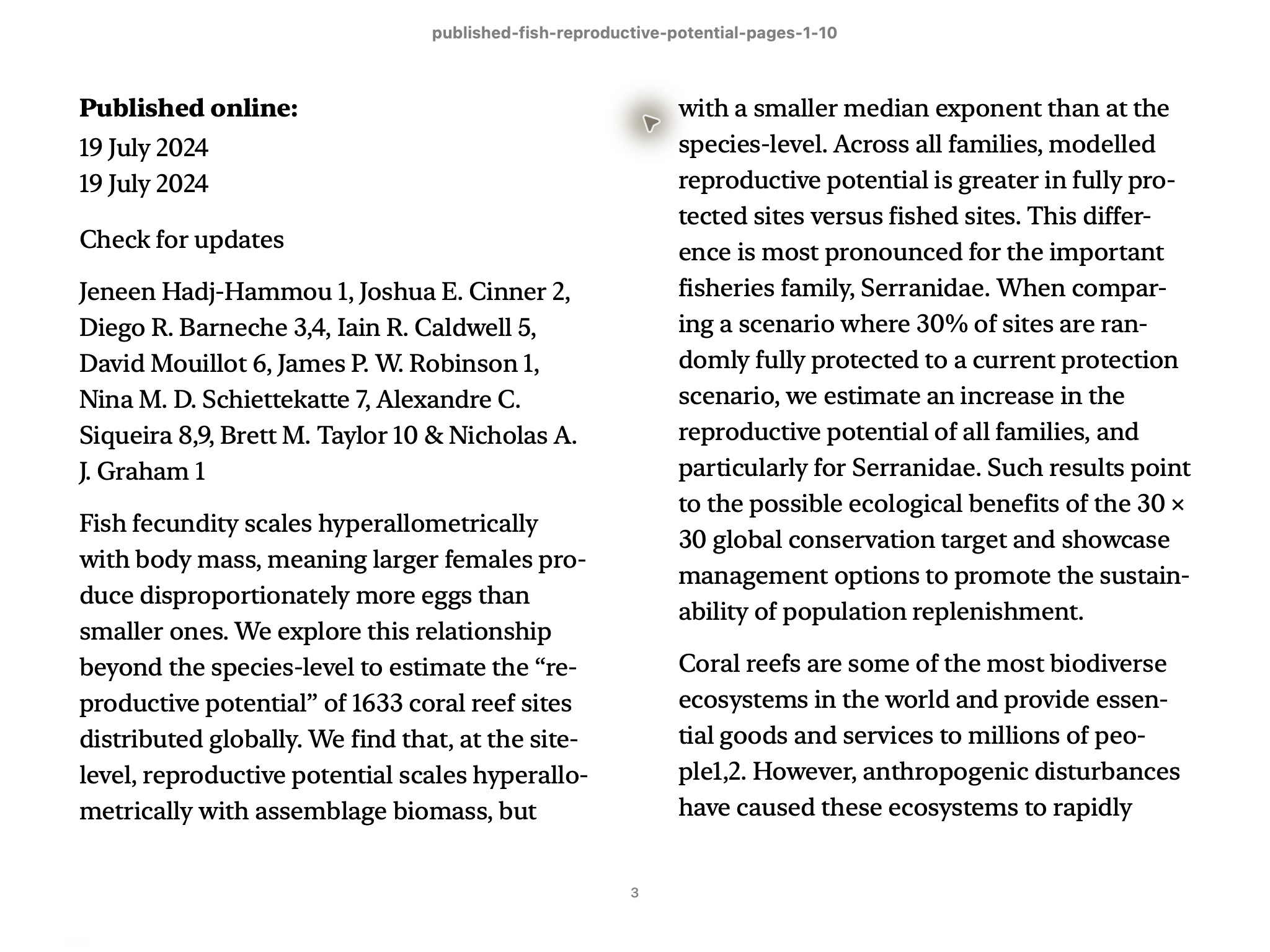 The same abstract after one View > Increase Font Size action and moving right to the corresponding passage. Line breaks changed; the file was unchanged.