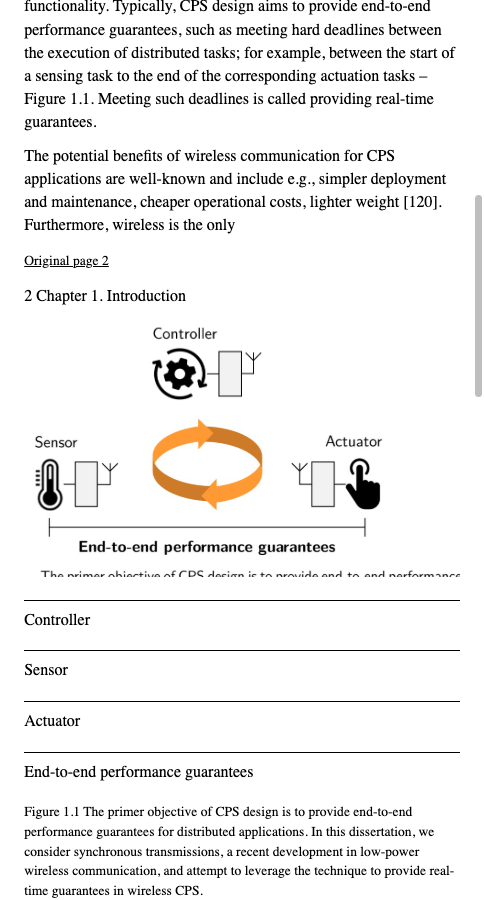 Actual EPUBTurn thesis sample Figure 1.1 with Controller Sensor and Actuator labels